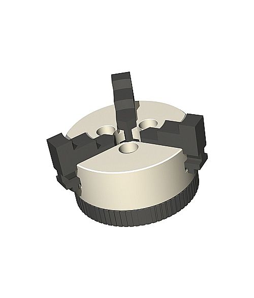 3-backchuck d=65 mm